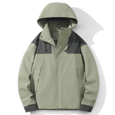 Herren Wanderjacken Wasserdicht Klettern Camping Trekking Windbreaker Unisex Outdoor Winddichte Regenmäntel
