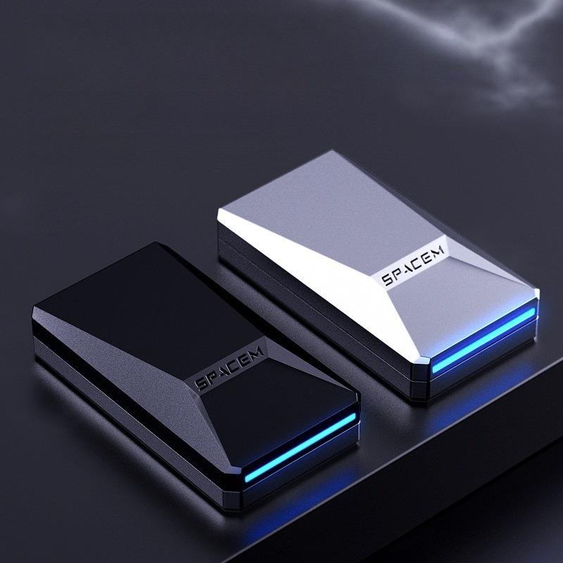 Luminous Magnetic Push Card Pickup Mechanical Slider Fidget Pushing Plate Edc Metal Stress Relief Toy Relieve Anti Anxiety Lure