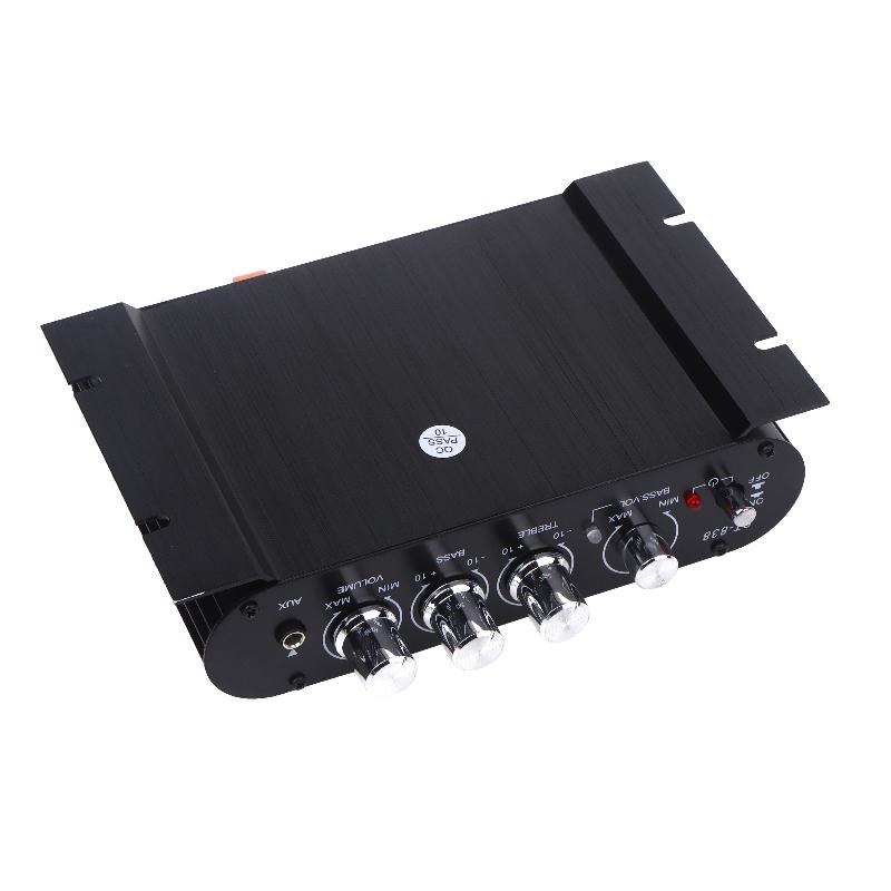 1 Set Hifi 2.1 Kanal Leistungsverstärker Stereo Bass Sound Auto St-838 Heimkino Verstärker Medienplayer Subwoofer Verstärker