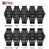 OFNS Men's Waterproof Quartz Watch with Double Calendar