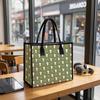 Cute Penguin Print Tote Bag Casual Daily Use Shoulder Handbag Lightweight