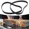 2pcs Rubber Bands for Band Saw Wheel Optimized for Woodworking Applications Designed to Prevent Slippage and Enhance Stability