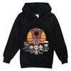 Stranger Things Hellfire Club Sudadera con capucha para niños Sudadera de manga larga con capucha Jersey Tops casuales