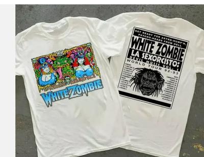 White Zombie La Sexorcisto Devil Music Tour _92-93 T-Shirt For All Fans