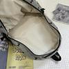 Three-Piece Bow Backpack Corduroy Backpack Student Schoolbag