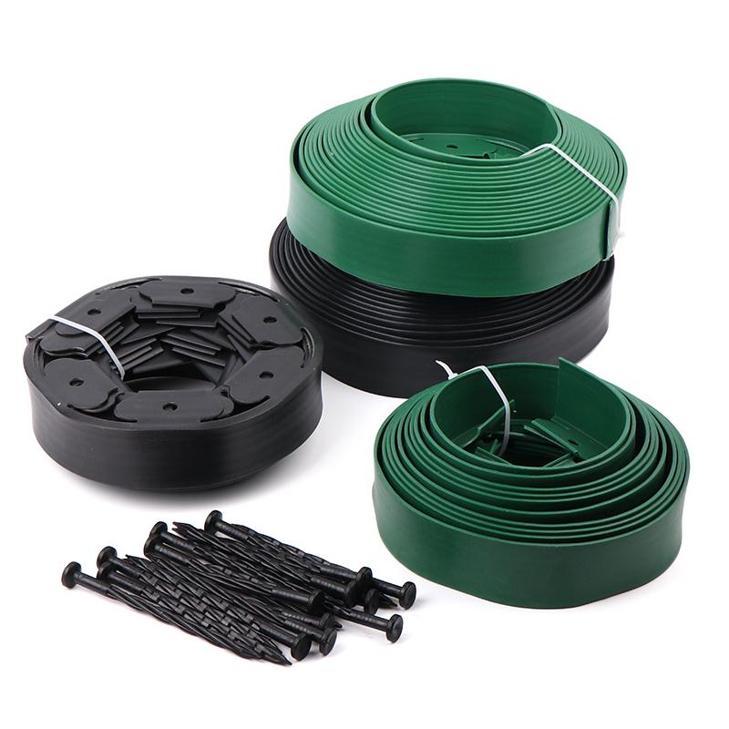 L-Shaped Grass And Stone Isolation Belt Thickened Plastic Tree Ring Retaining Board Greening Lawn Root Barrier Barrier Strip