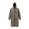 Womens/Ladies Leopard Print Waterproof Oversized Jacket