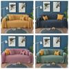 Solid Color Lazy People Couch Cover Comfort Sofa Towel Blanket for Living Room Universal Anti Cat Scratch Sofa Protection Cover