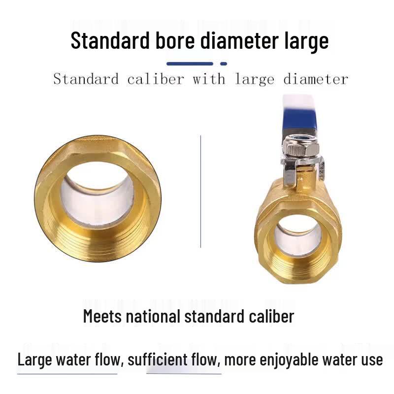 QiZhou 216 Series Threaded Brass Manual Ball Valve