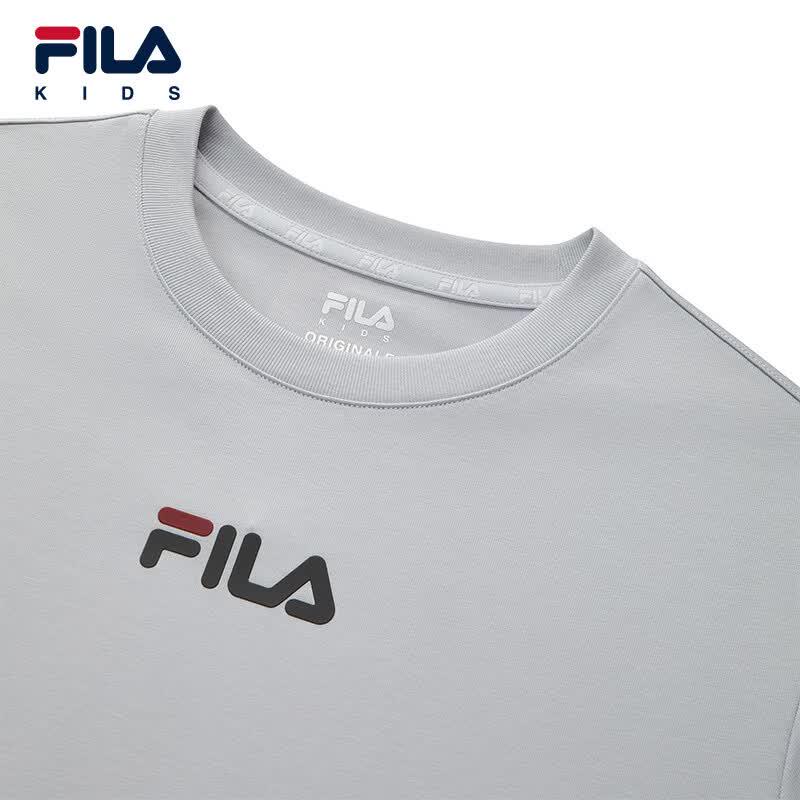 FILA Boys' Short Sleeve Round Neck T-Shirt