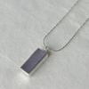 Pinaf Rectangle necklace _ purple