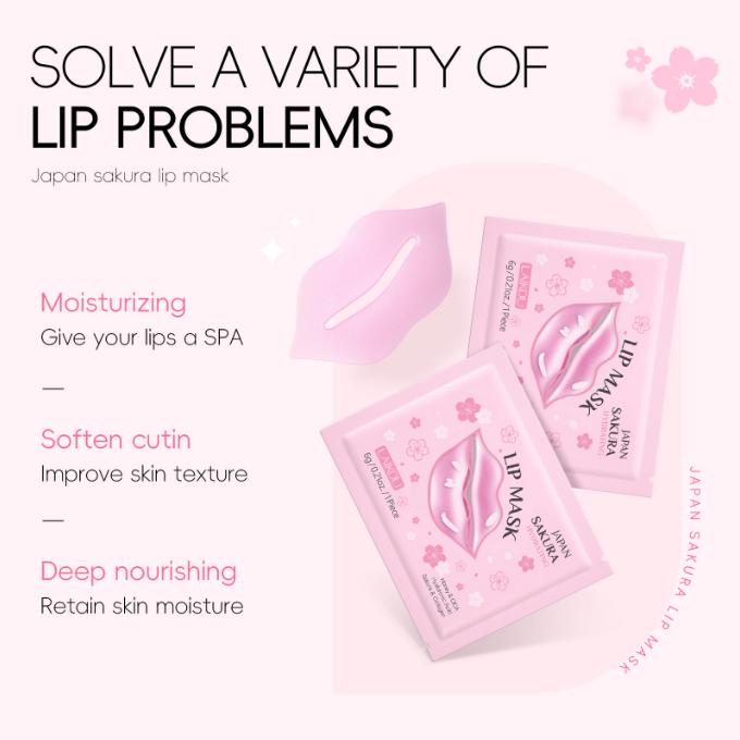 Lip Membrane MOISTURIZING SOFT LIP MASK Hydrating Erase Signs of Fatigue Natural Pink Lips Prevent Drying Brighten Lips Color Smooth Lip Lines