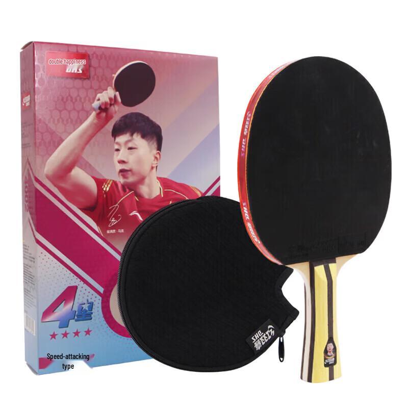 DHS Hurricane 4-Star Table Tennis Racket