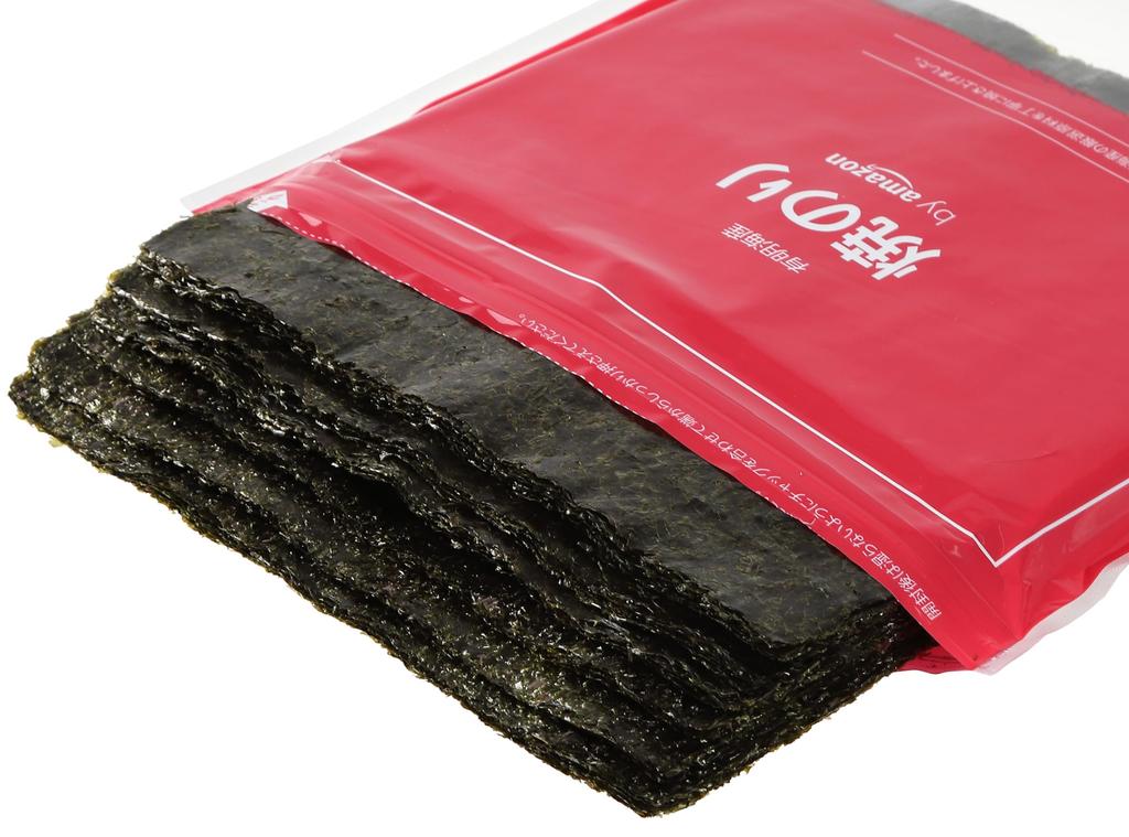 Amazon Yaki Nori Ariake Sea Production Full Sheet 40 Sheets