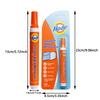 6er-Pack tragbare Fleckenentferner-Stifte Schnell wirkende Formel Saft Make-up Babykost Sicher für Kinder Erwachsene Kleidung Fleckenentfernungs-Set