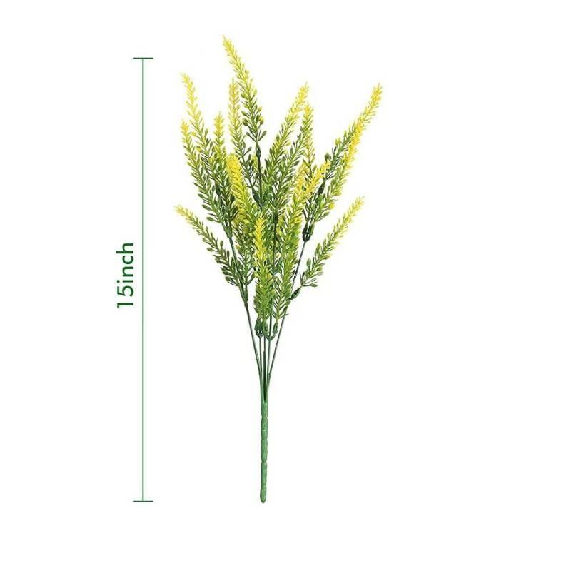 Lavender Artificial Flower Plant With Plastic Stems For Home Decor And Wedding Events