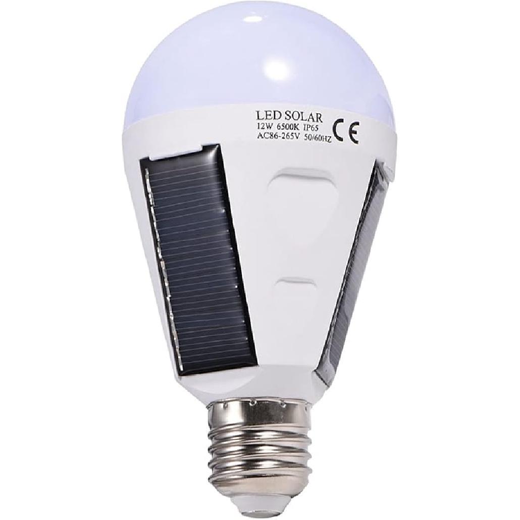 

Солнечные лампочки, аварийные солнечные перезаряжаемые лампочки, уличные водонепроницаемые кемпинговые лампы для палатки, портативные светодиодные лампочки для ночного снаряжения, 12w