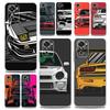Japan JDM Sports Car Soft Phone Case For Xiaomi Redmi Note 12 11 9S 9 8 10 Pro Plus 7 8T 9C 9A 8A K40 Gaming Clear Cover Coque