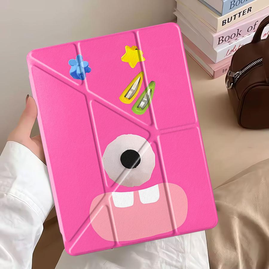 Cute Emoticon Pack Tablet Case For iPad Air 4 5 M3 M2 1 2 M4 11inch Pro 2025 Mini 6 7 Pro 11th 10th 9th 8th 7th 12.9inch Holder
