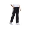 Adidas Logo Embroidered Straight Leg High Waist Knitted Sports Pants Women Pants Black GK8762