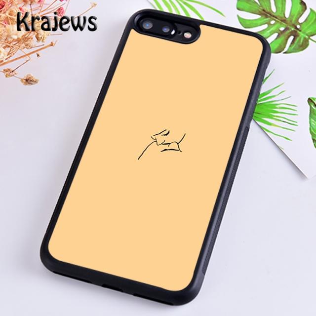 Krajews Minimal Line Aesthetics Art Phone Case Cover For iPhone 17 Air 16 15 14 plus 11 12 13 pro max coque Fundas
