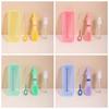 ABS Bottle Cleaning Brush Set TPR Bottle Brush Pacifier Straw Scrubber Nylon Travelbottle Glass Cup Washing Tool Bowl