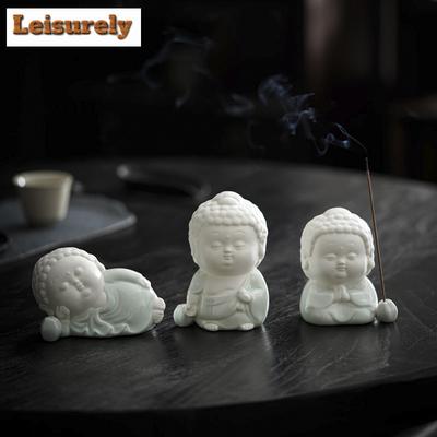Zen Style Small Buddha Incense Holder Mist Smoking Steamers Incense Burners Stand For Incense Meditation Censer Teaware Craft