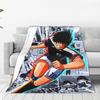 Captain Tsubasa Team Blanket Teppei Kisugi Wakabayashi Genzo Flannel Throw Blankets Summer Air Conditioning Soft Bedspreads,