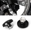 Front Axle Nut Caps Black Wheel Lock Cover For Touring Road Glide Street Glide FLHX FLTRXSE CVO 23-24 25 Motorcycle Accessories