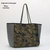 EVA Waterproof Women's Shoulder Tote Bag - Thick Diving Material for Beach & Outdoor Use