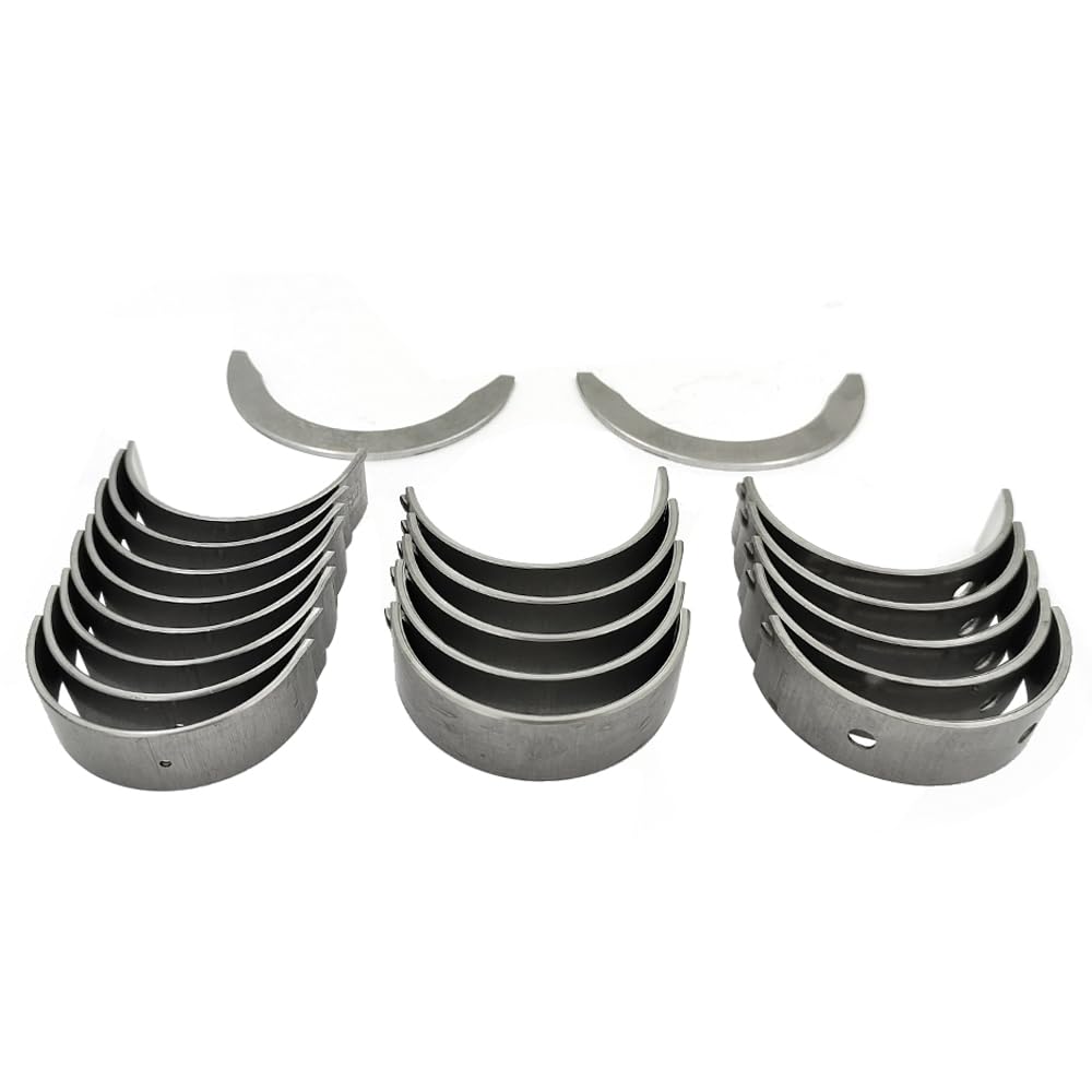 STD Main Rod Bearings Set w/Thrust Washer fits for Hyundai Sonata Santa Tucson, for Optima Sorento 2006-2016, Replace 21020-2G020