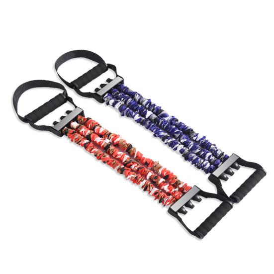 Adjustable Resistance Band with Detachable 3-Tube Chest Expander Shoulder Stretcher Strength Training Fitness Full Body Stretching Band with Handle