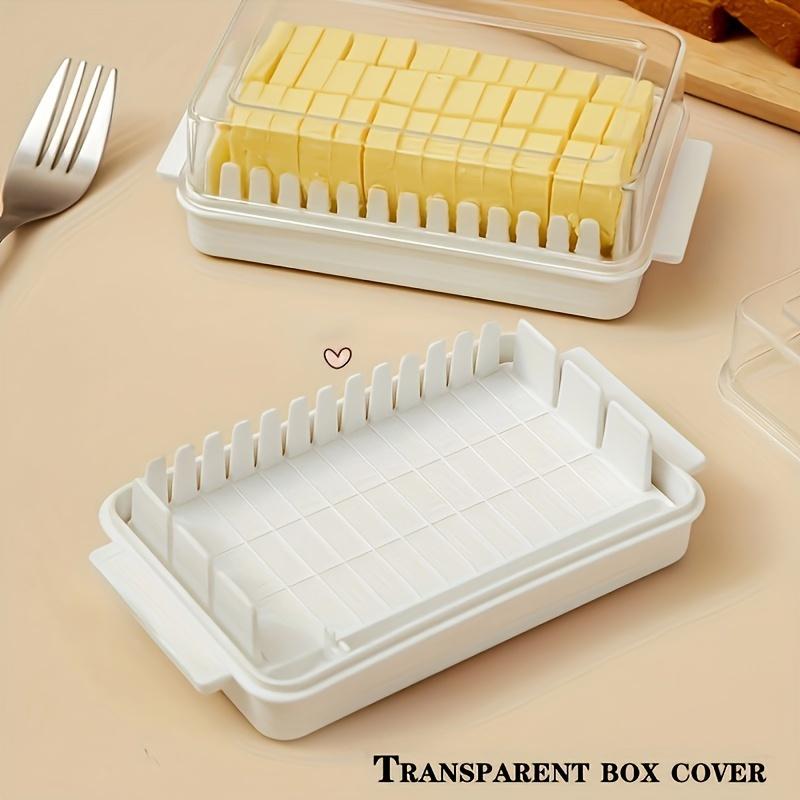 1pc Sealed Butter & Cheese Storage Box with Lid - Oven-Safe, Easy-to-Use Kitchen Organizer for Freshness