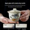 Portable Ceramic & Glass Travel Tea Set