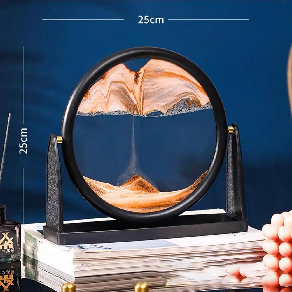 1 Piece Quicksand Painting Gift Glass Multicolored Durable