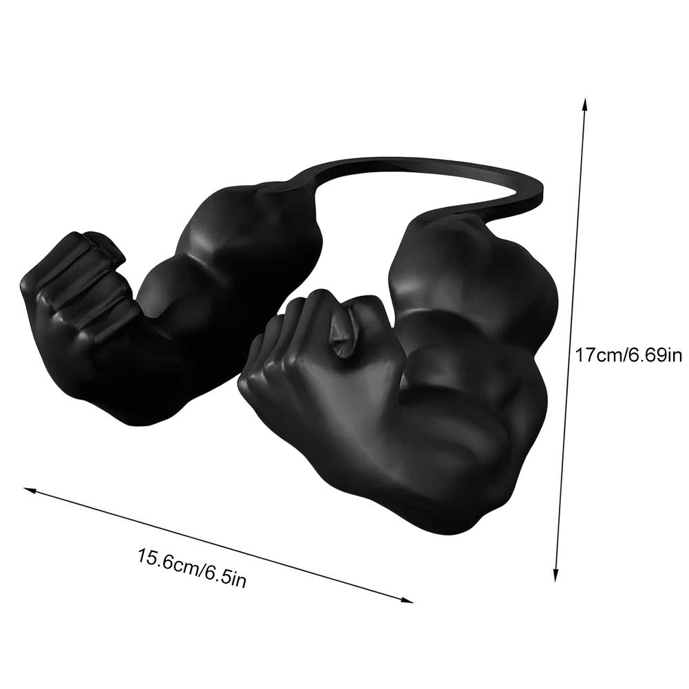 Katzenmuskelarm 3D-gedruckter Halsarm mit Muskeln Leichte Haustier-Cosplay-Kostümzubehör für Halloween-Geburtstagsparty-Zubehör