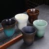 Coarse Pottery Master Cup Teacup Single Cup Large Japanese Retro Ceramic Tea Cup Gilt Glaze Drinking Coffee Cup Water Cup