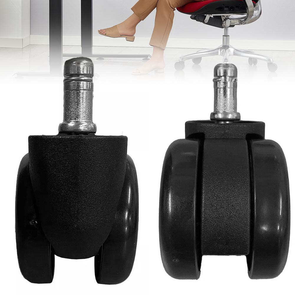 5PCS Heavy Duty Wheel Wear Resist Small Rolling Caster Set Multi-Purpose Mute Swivel Caster Replacemen Furniture Wheels Roller