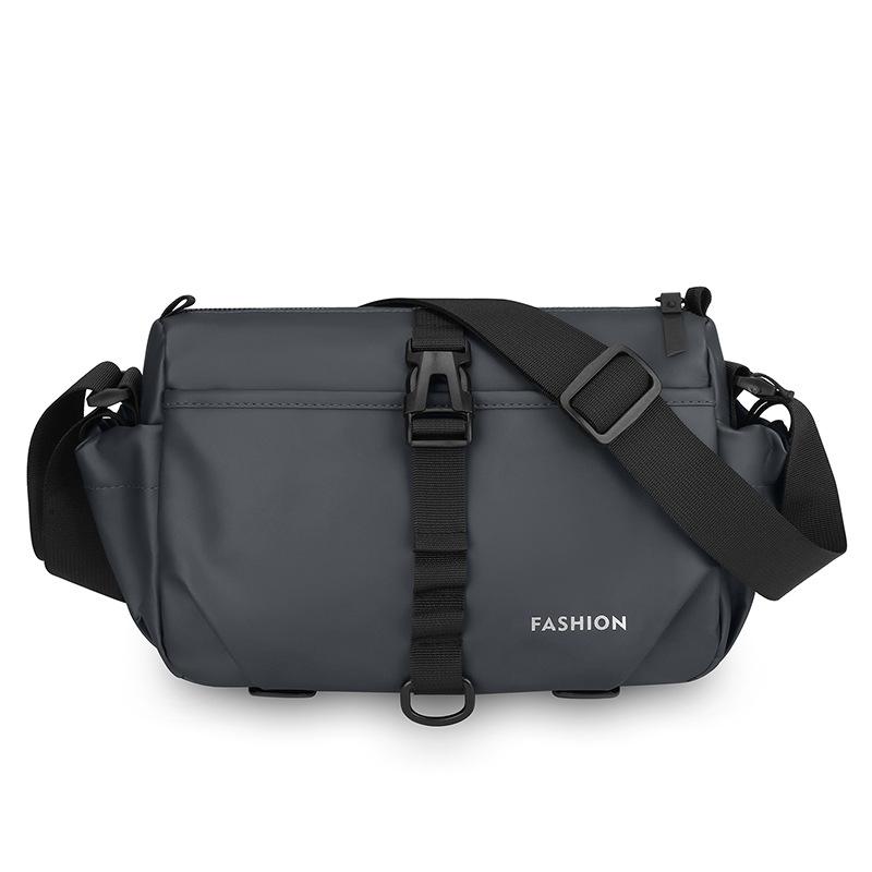Sports Crossbody Bag Men's Chest Bag Student Shoulder Bag Large Capacity Messenger Bag