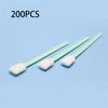200PCS Solvent Cleaning Swab Sponge Stick For Printer Glue Coating Touch Screen