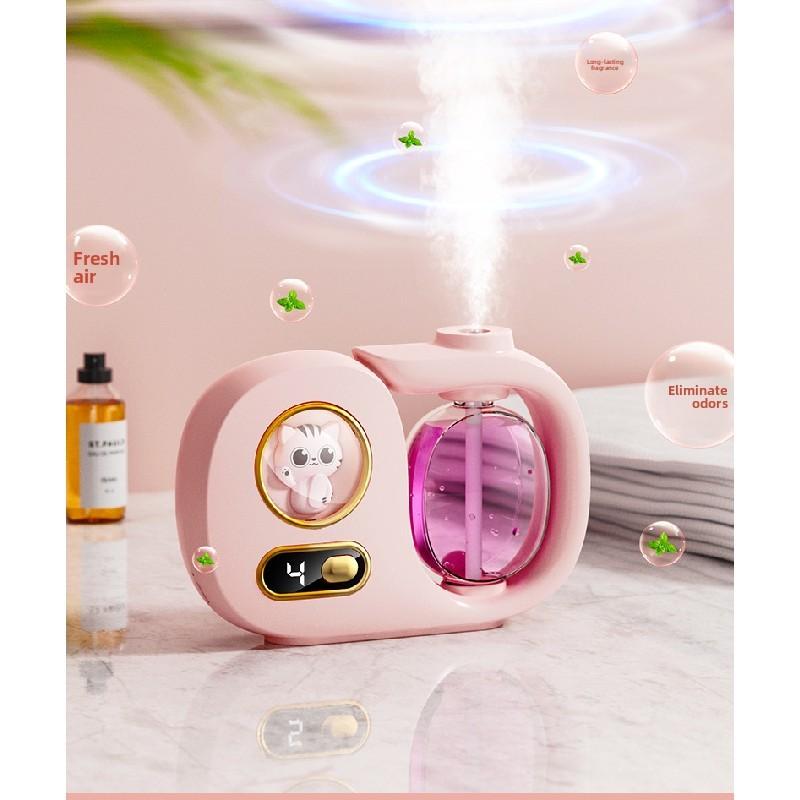 Animal Theme Aromatherapy Diffuser With Rechargeable Waterless Smart Oil For Home Use