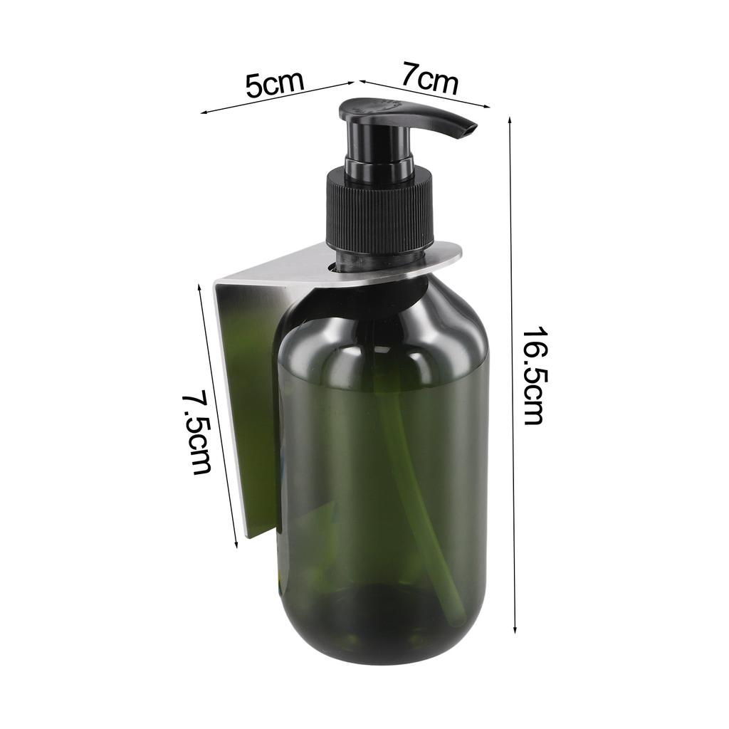 Bathroom Soap Dispenser Size As Picture Show Manual Soap Dispenser Manual Pump Secure Mounting Versatile Usage
