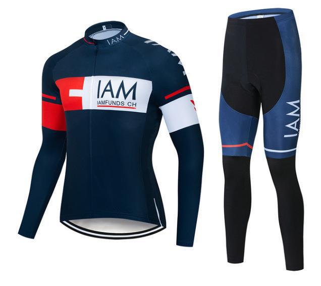 Long Sleeve Cycling Suit Men's Spring and Tour De France Cycling Shirt Long Pants Breathable Quick-Drying 2026 Autumn Breathable Cycling Suit Set