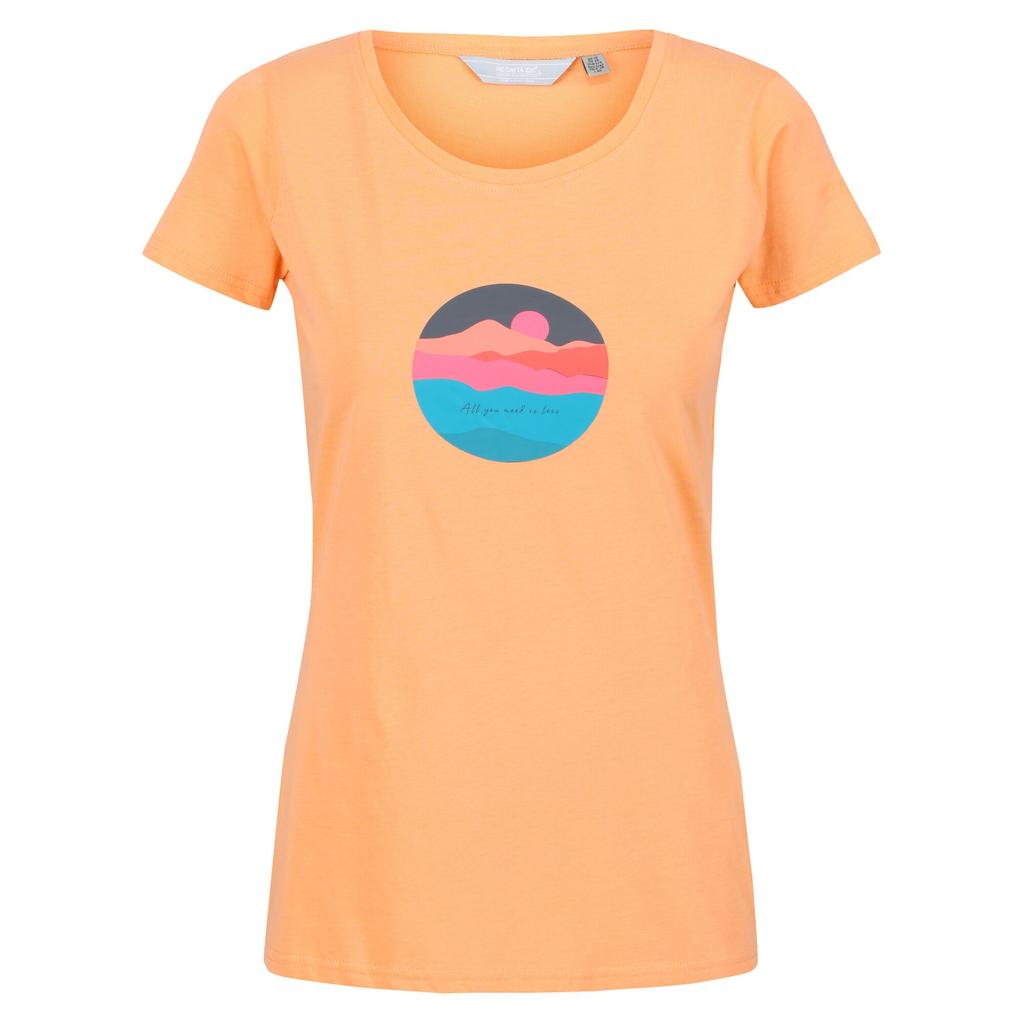 Regatta Womens/Ladies Breezed II Sunset T-Shirt