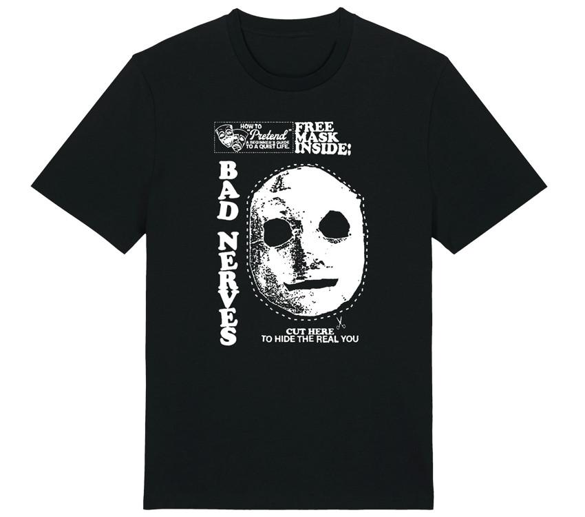 НОВЫЙ Bad Nerves Band Хлопковая черная футболка S-5XL TT654 Унисекс футболка XXXL
