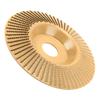 Grinding Shaping Disc Tungsten Carbide Wear Resistant 125mm Grinder Wheel Disc for Woodworking