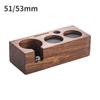 51/53/58mm Wood Coffee Tamper Holder Espresso Tamper Station Stand Wooden Base Espresso Machine Tools Barista Accessories