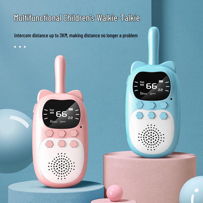 3KM USB Rechargeable Parent-Child Walkie Talkie Toy