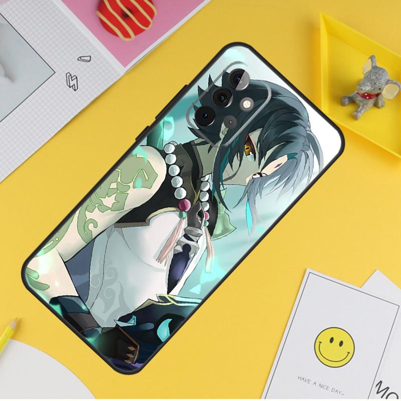 Genshin Impact Xiao Case For Samsung Galaxy A15 A17 A54 A34 A14 A13 A23 A33 A53 A52 A32 A12 A56 A36 A16 A35 A55