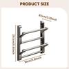 Foldable Wall-mounted Shoe Rack Saves Space And Allows You to Hang Accessories in Caravans, Closets,